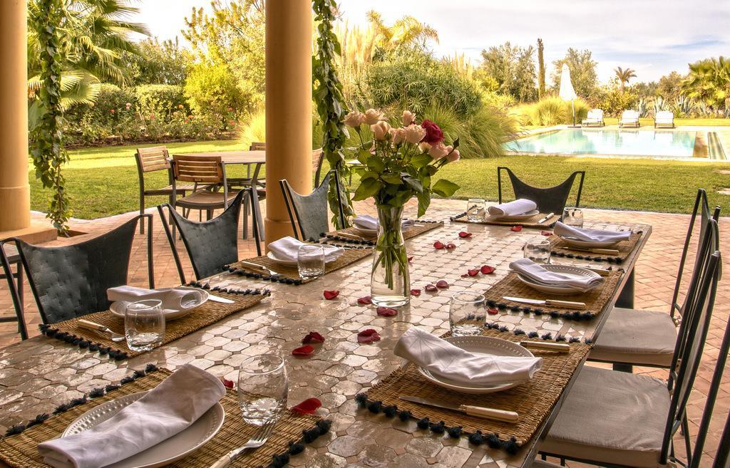 Villa de Luxe avec Piscine Privée et Golf Marrakesh Extérieur photo